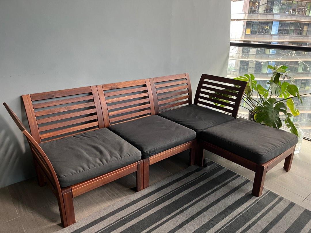 IKEA Applaro sofa, Furniture & Home Living, Outdoor Furniture on Carousell
