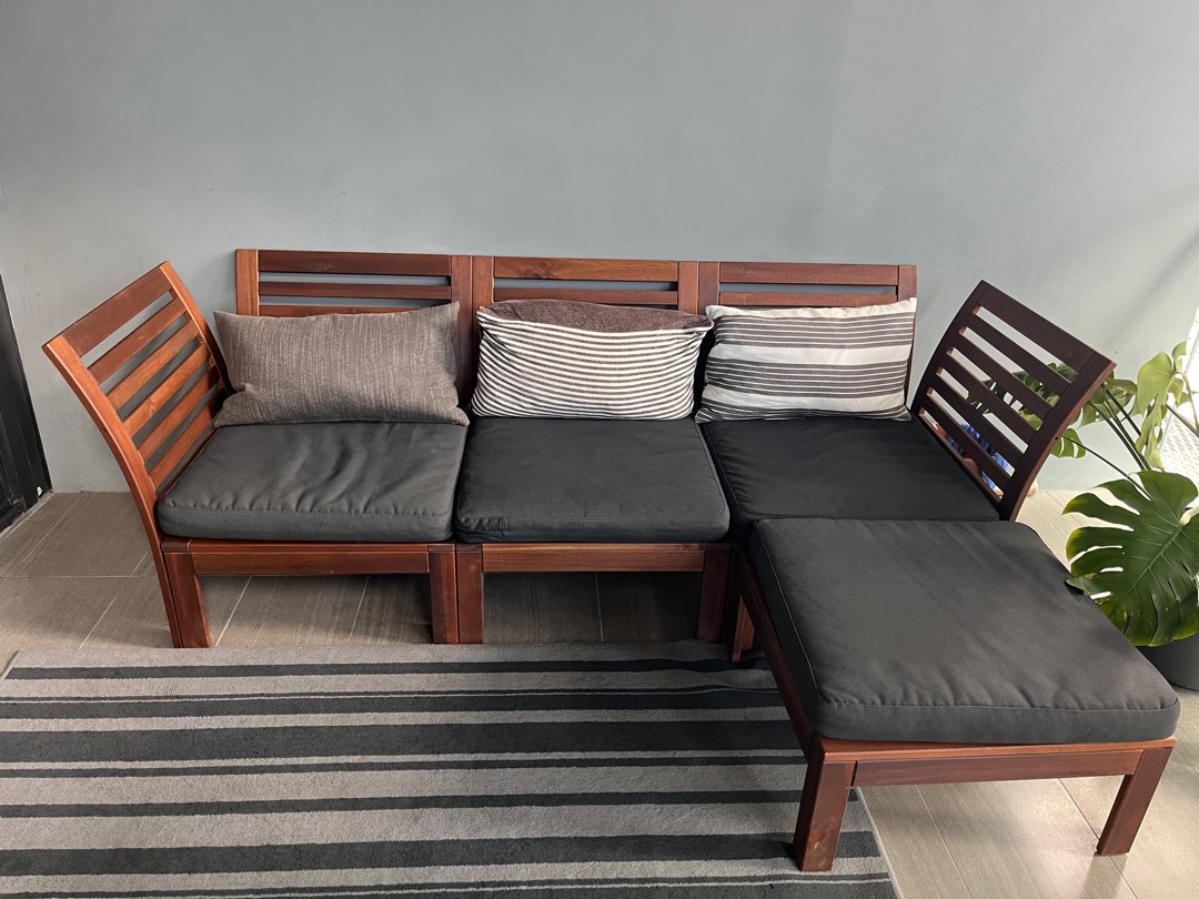 IKEA Applaro sofa, Furniture & Home Living, Outdoor Furniture on Carousell