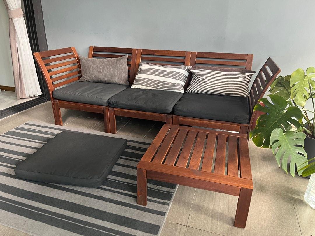 IKEA Applaro sofa, Furniture & Home Living, Outdoor Furniture on Carousell