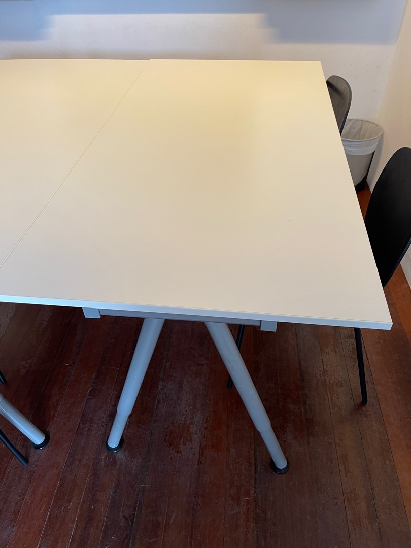 IKEA Thyge study office table 160x80cm, Furniture & Home Living