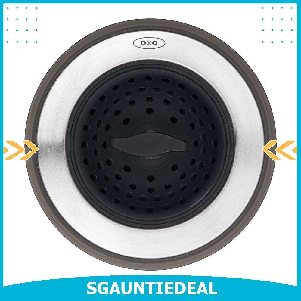 instock] OXO Good Grips 2-in-1 Sink Strainer Stopper, Black ...
