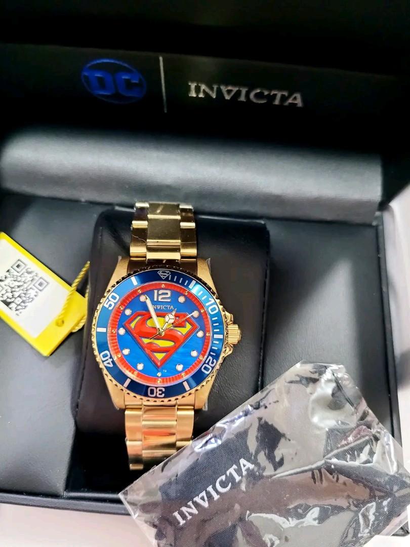 Invicta 36977 Limited Edition Superman Ladies Watch, Women's Fashion