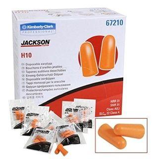 Jackson Safety H10 Disposable Earplugs (#011)