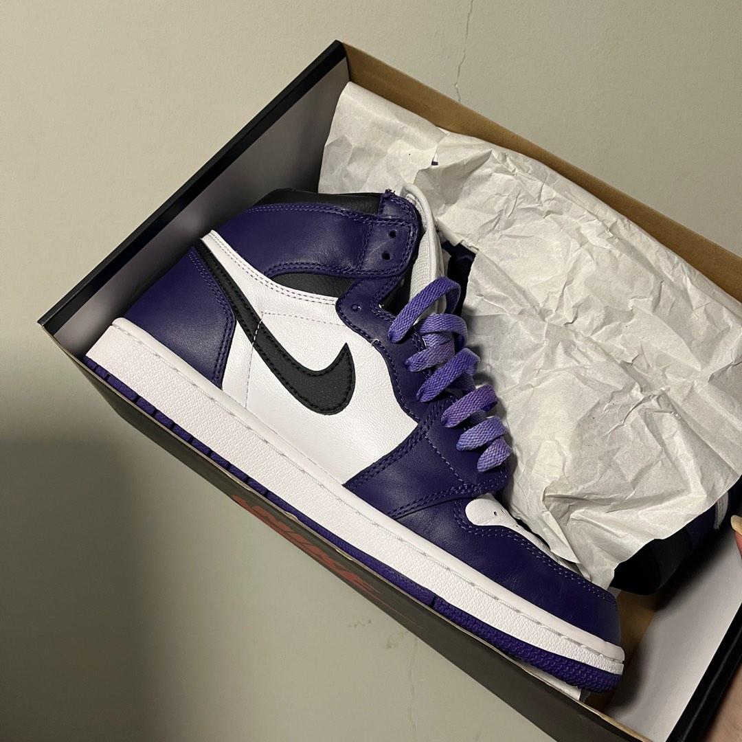 Purple retro 1s outlet