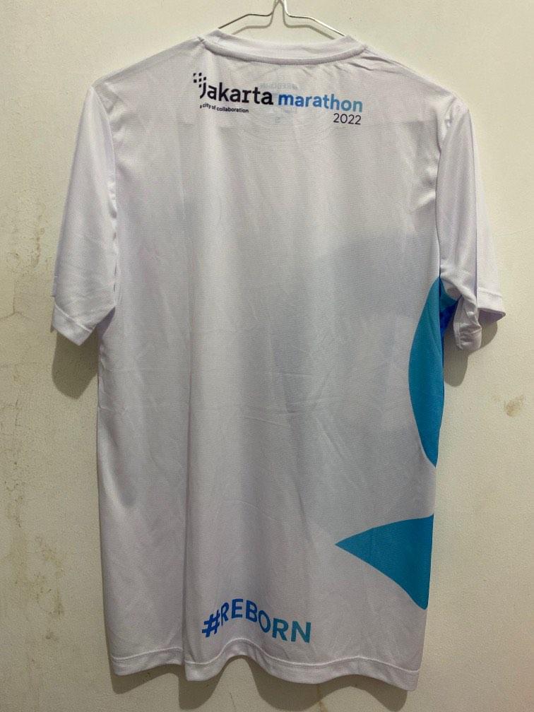 JUAL JERSEY JAKARTA MARATHON 2022, Olah Raga, Baju Olahraga di Carousell