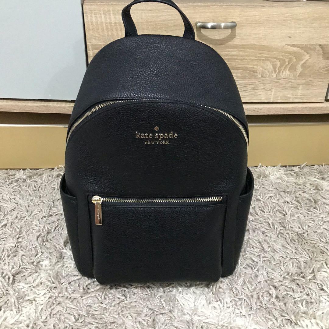 Kate spade leila medium leather bckpack, Women's Fashion, Bags & Wallets,  Backpacks on Carousell