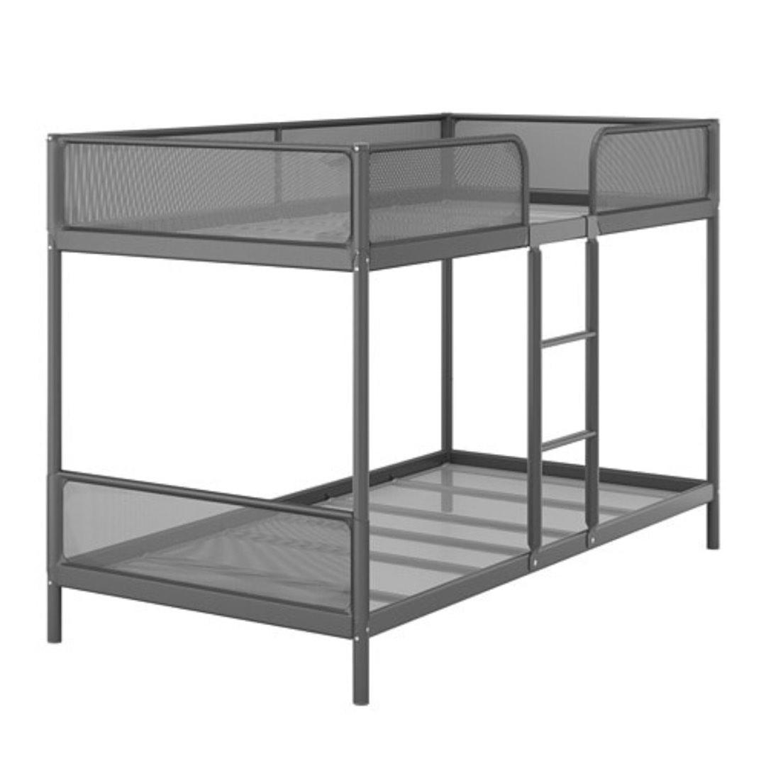 KATIL IKEA DOUBLE DECKER WITH TILAM, Furniture & Home Living, Furniture