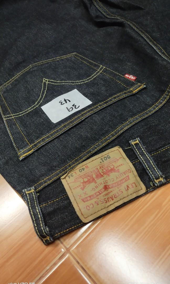 Levis 501 top w40 l34
