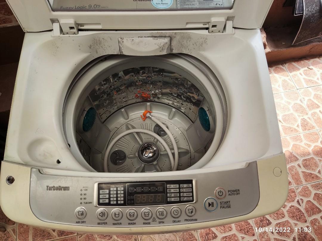 LG Automatic Washing Machine 9kg, TV & Home Appliances, Washing