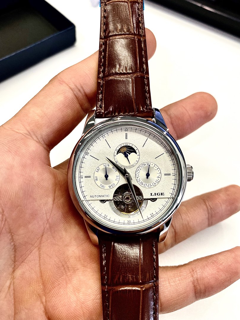 Belmont lige top automatic watch