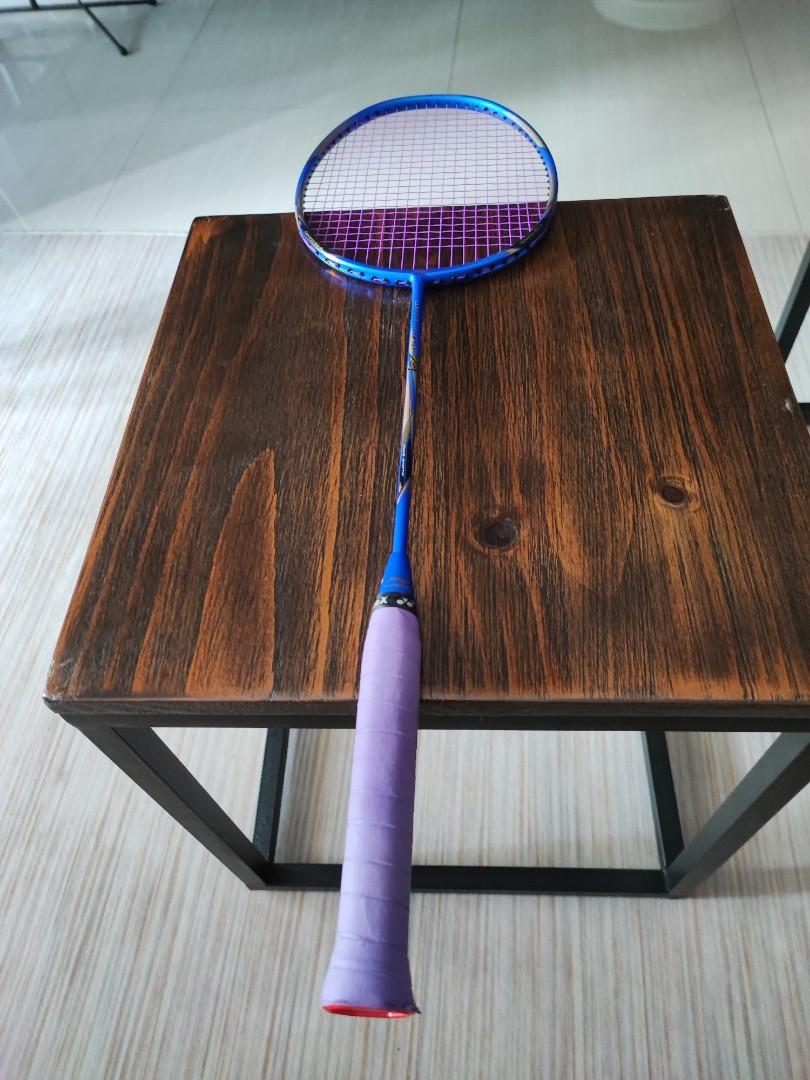 Lining Blue Racket Lining Badminton Racket, Sports Equipment, Sports & Games, Racket ...