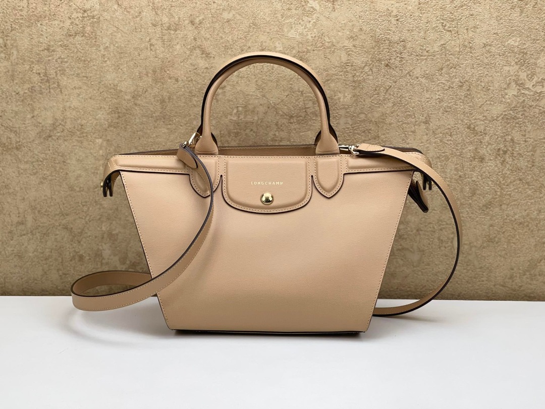 Le pliage discount heritage leather satchel