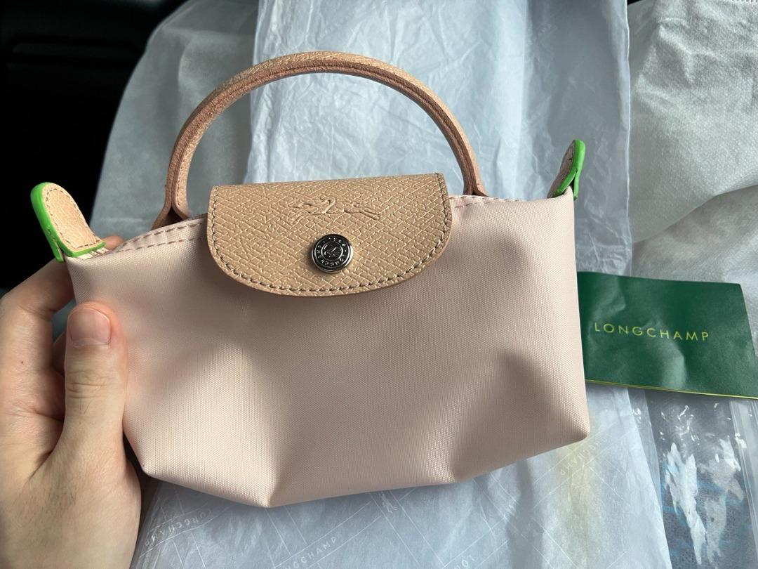 Longchamp small best sale makeup bag