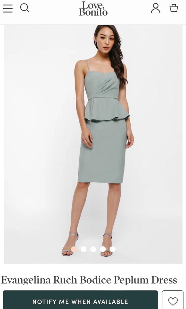 Love bonito peplum shop dress