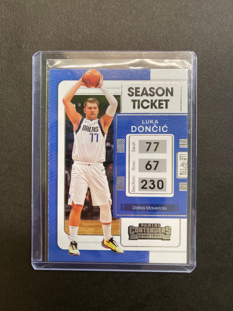Ticket Collector - Luka Doncic 1ère Saison Au Real Madrid - Moins De 17 Ans - Carte Évaluation