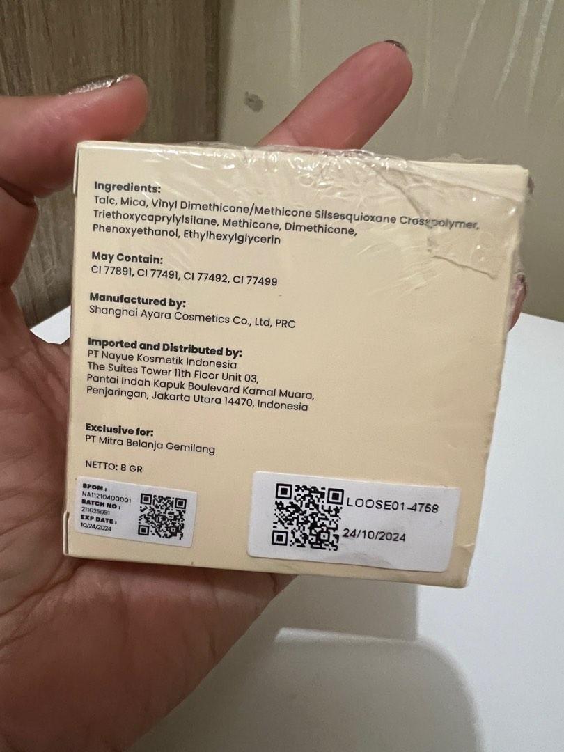 Lumecolors Loose Powder Pore Blurring Effect With Oil Control ...