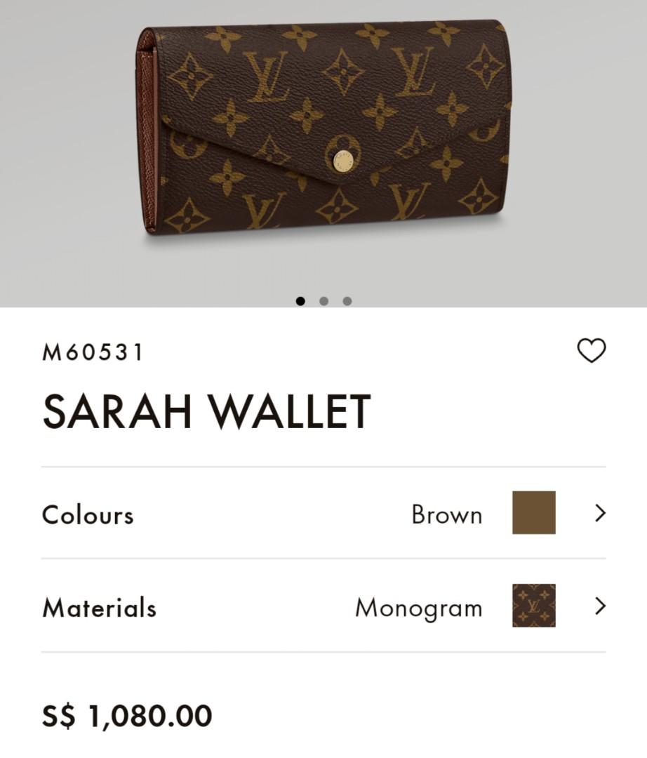 Louis Vuitton Black Monogram Vernis Sarah Compact Wallet - Ann's Fabulous  Closeouts