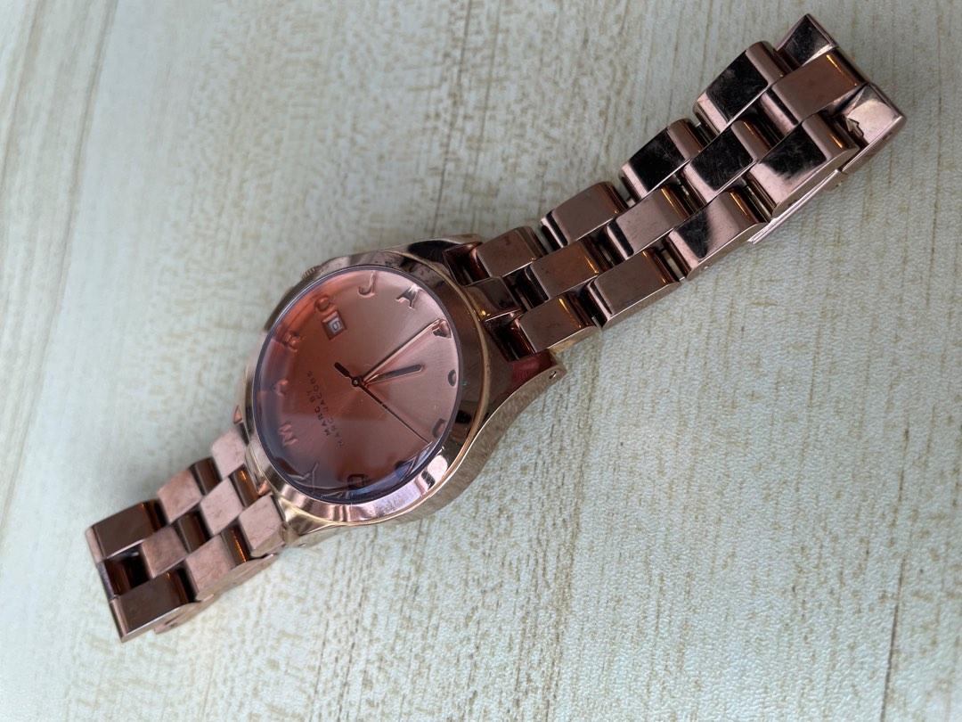 Marc jacobs rose outlet gold watch