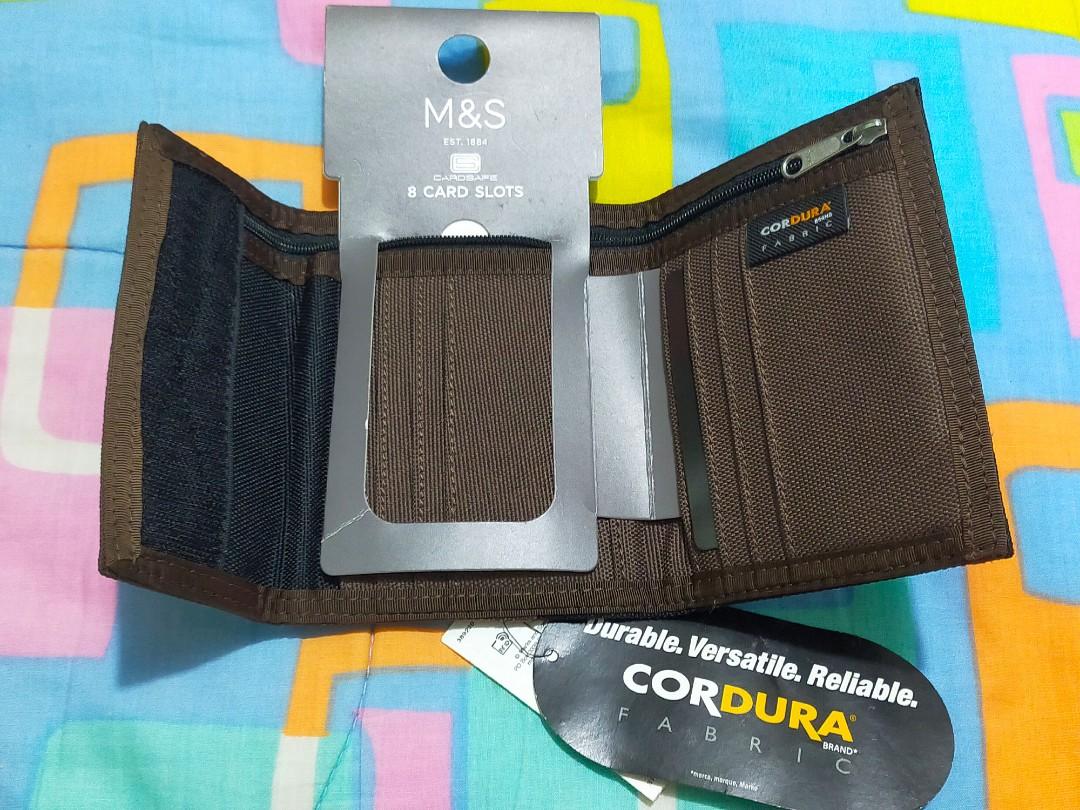 Marks & Spencer Cordura Trifold Wallet (For Men), Men's Fashion, Watches & Accessories, Wallets