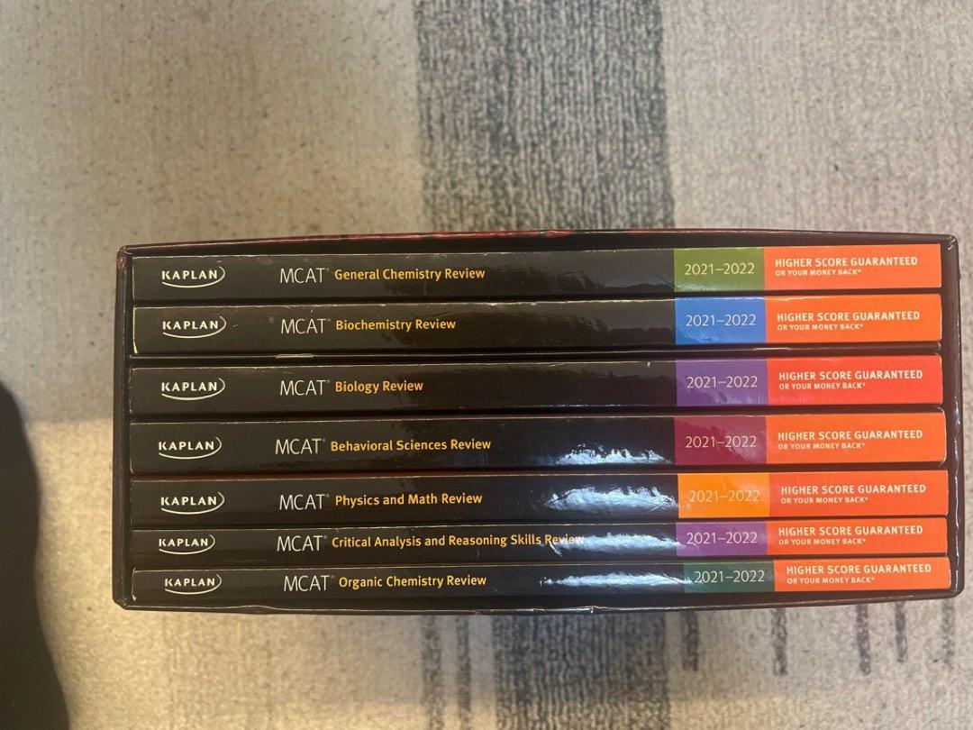 MCAT Complete 7book Subject Review 20212022, Hobbies & Toys, Books