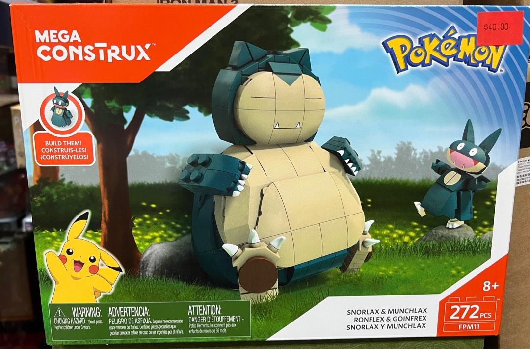 Mega Construx Pokemon Snorlax Munchlax