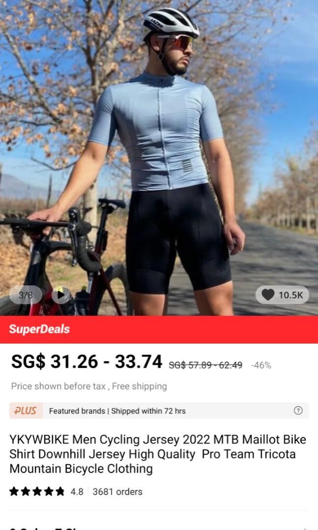 Mens bike sales clothing