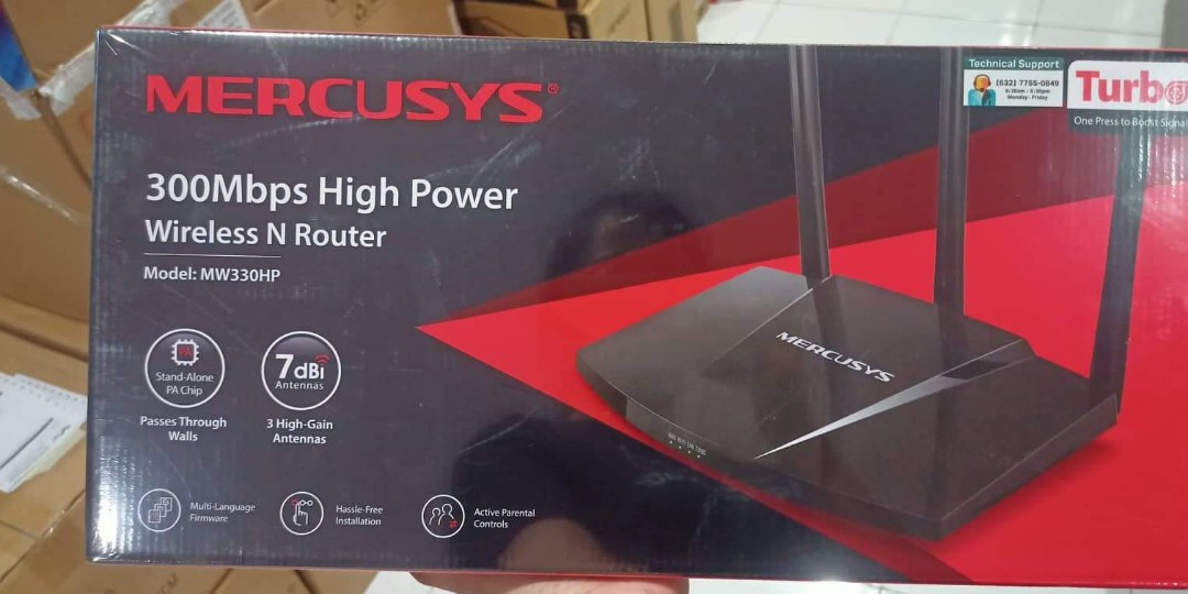 Mercusys MW330HP 300Mbps High Power Wireless N Router Price in