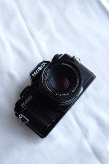 Minolta X-700 連 F/1.7 50mm 鏡頭 單反菲林相機