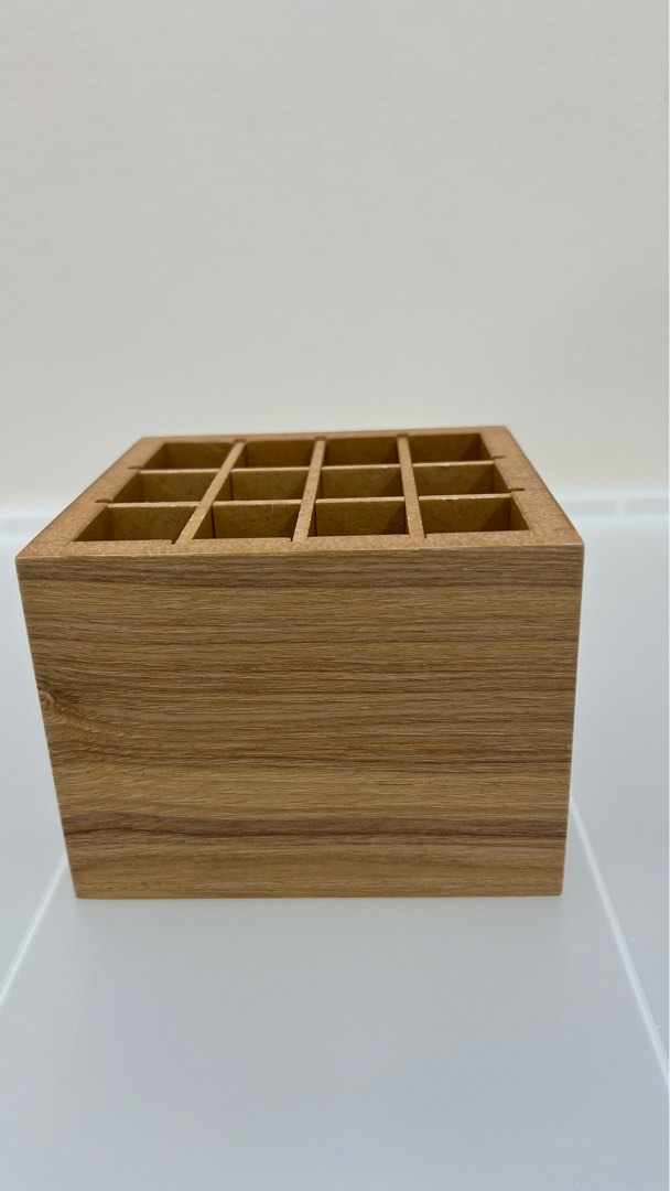 Muji Wooden Pen Holder, Hobbies & Toys, Stationery & Craft, Stationery & School Supplies on