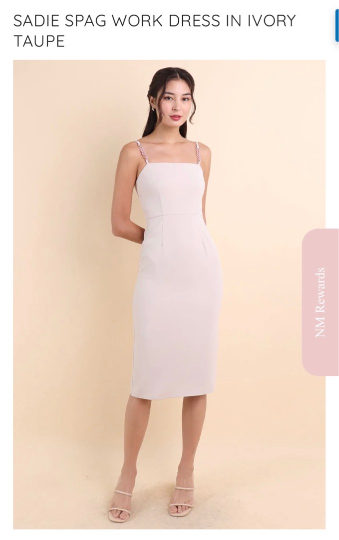 Ivory work dress top