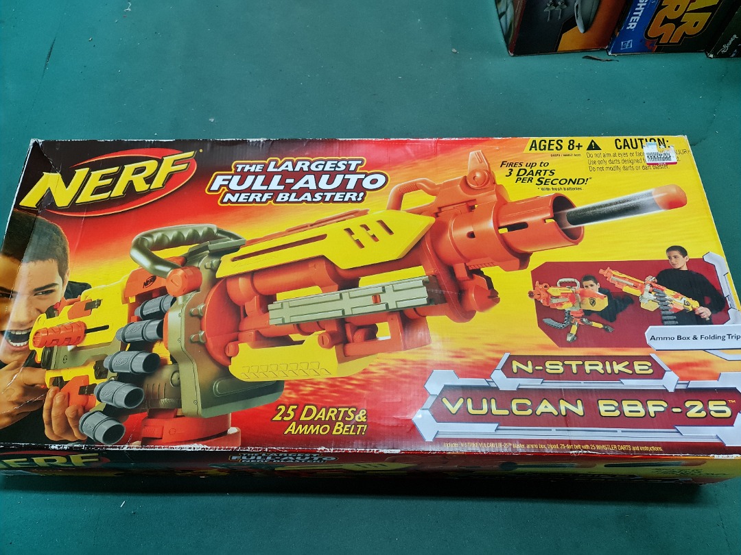 N-strike vulcan nerf gun deals