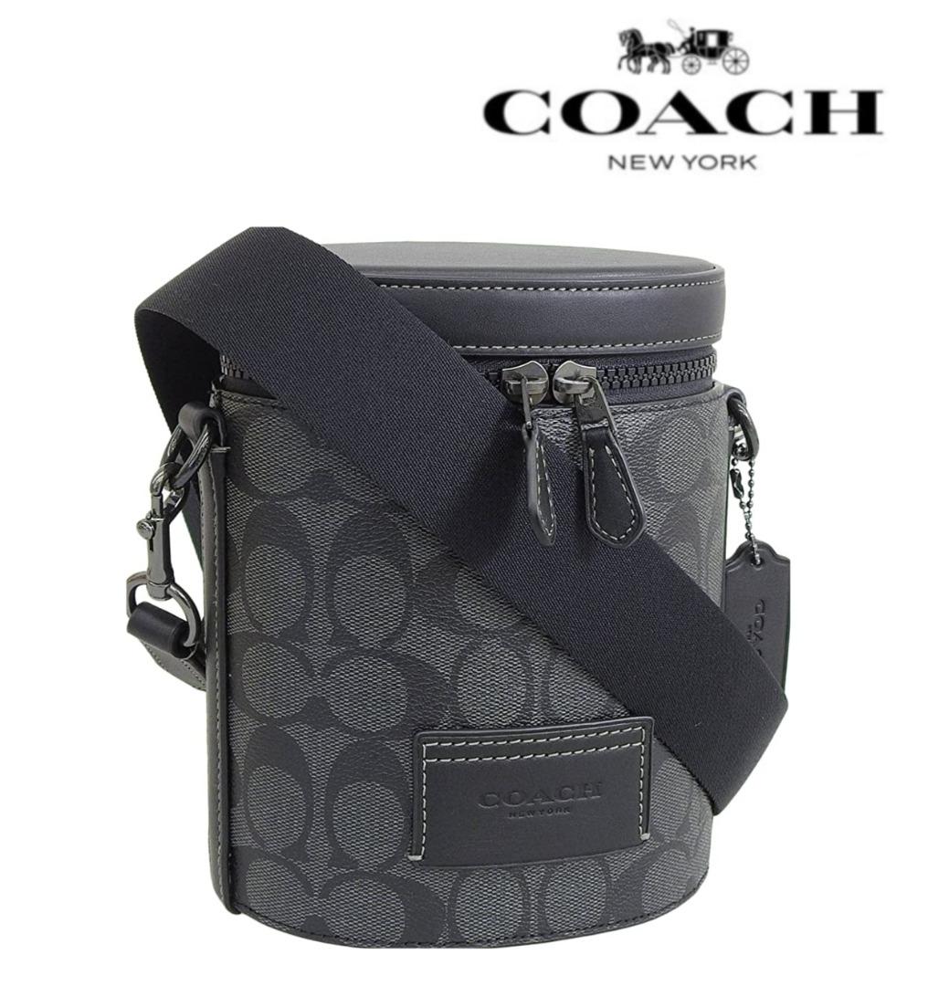 New Coach Original Classic Black Signature Collection Barrel