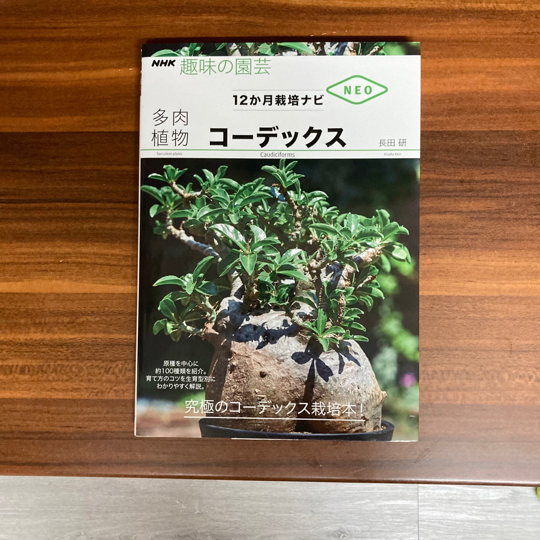 多肉植物コーデックスnhk趣味の園芸園藝管理栽培書長田研 興趣及遊戲 書本 文具 雜誌及其他 Carousell