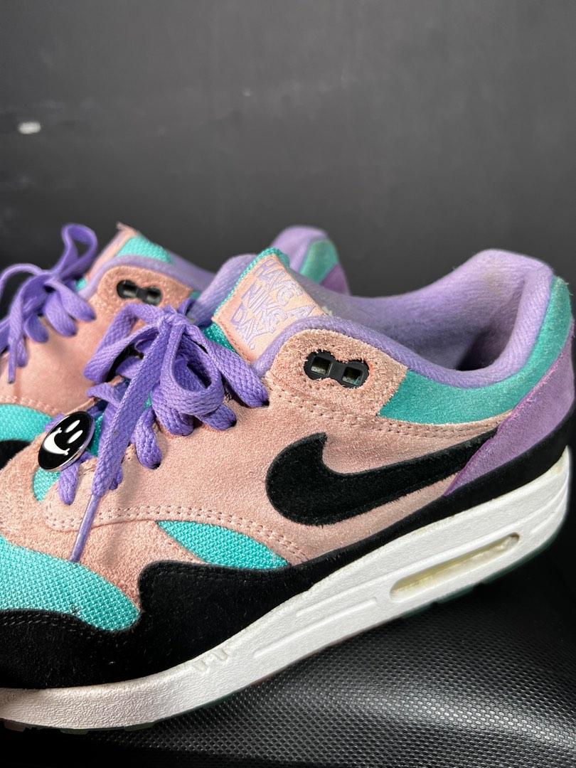 Nike AirMax 1 Have A Nike Day, Fesyen Pria, Sepatu , Sneakers di Carousell