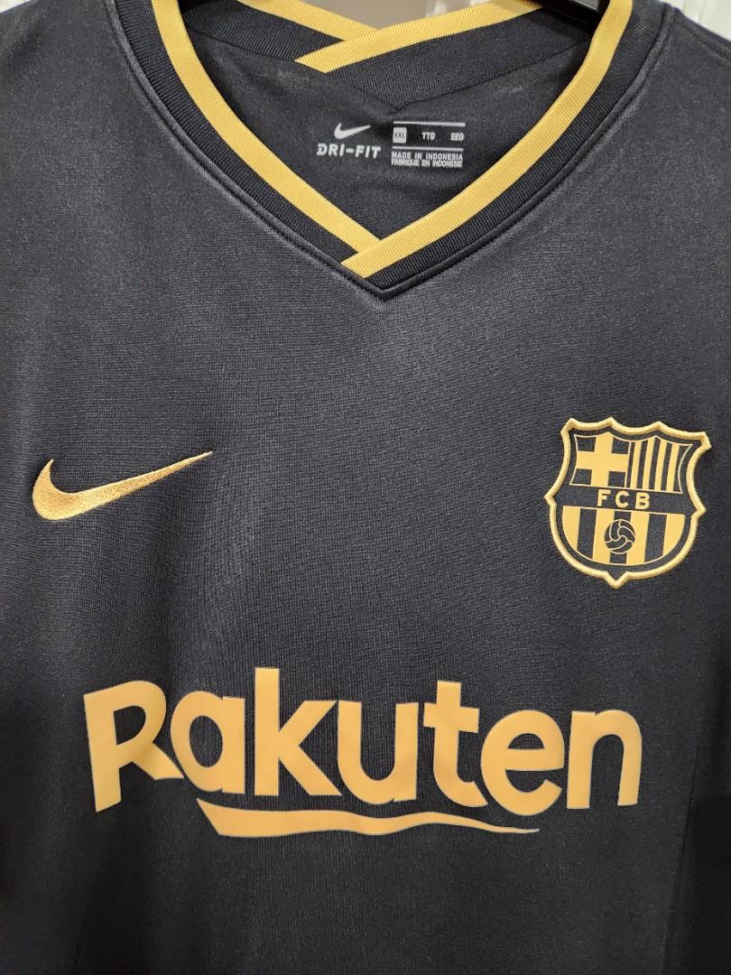 Nike FC Barcelona Away Jersey, Men's Fashion, Activewear on Carousell