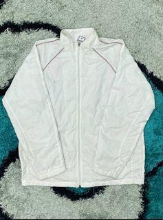 Nike White Windbreaker