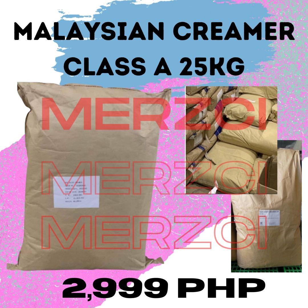 Non-dairy creamer 25kg (Category: Health Food, Drinks & Tonics) located in Quezon City. Submitted by ceschand (Listing ID 1190668016, Image 2). Description: we are distributors of creamer and fructose corn syrups directly imported from Malaysia, Taiwan and Korea. Creamer 25kg / plain and printed/ chocolate powder 25kg also available in wholesale price CREAMER CLASS A 25kg (retail price 2,999) WHOLESALE PRICE!! 15 to 30 sacks (less 20 pesos) - 2,9