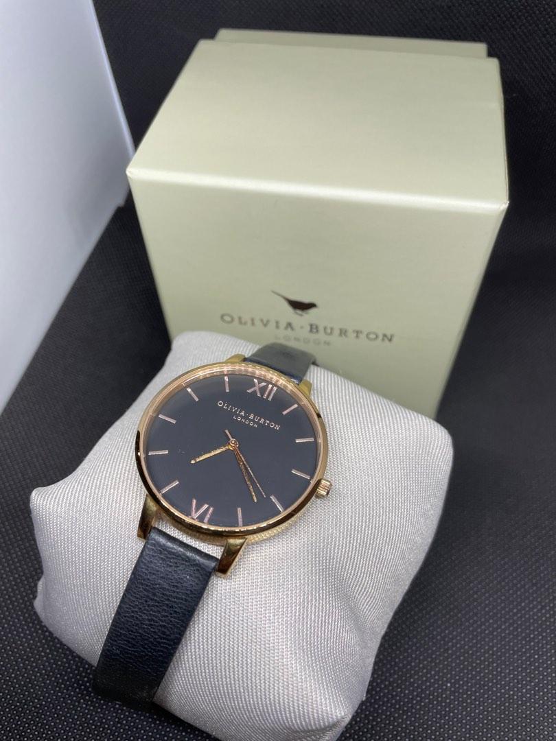 Big face rose gold watches discount