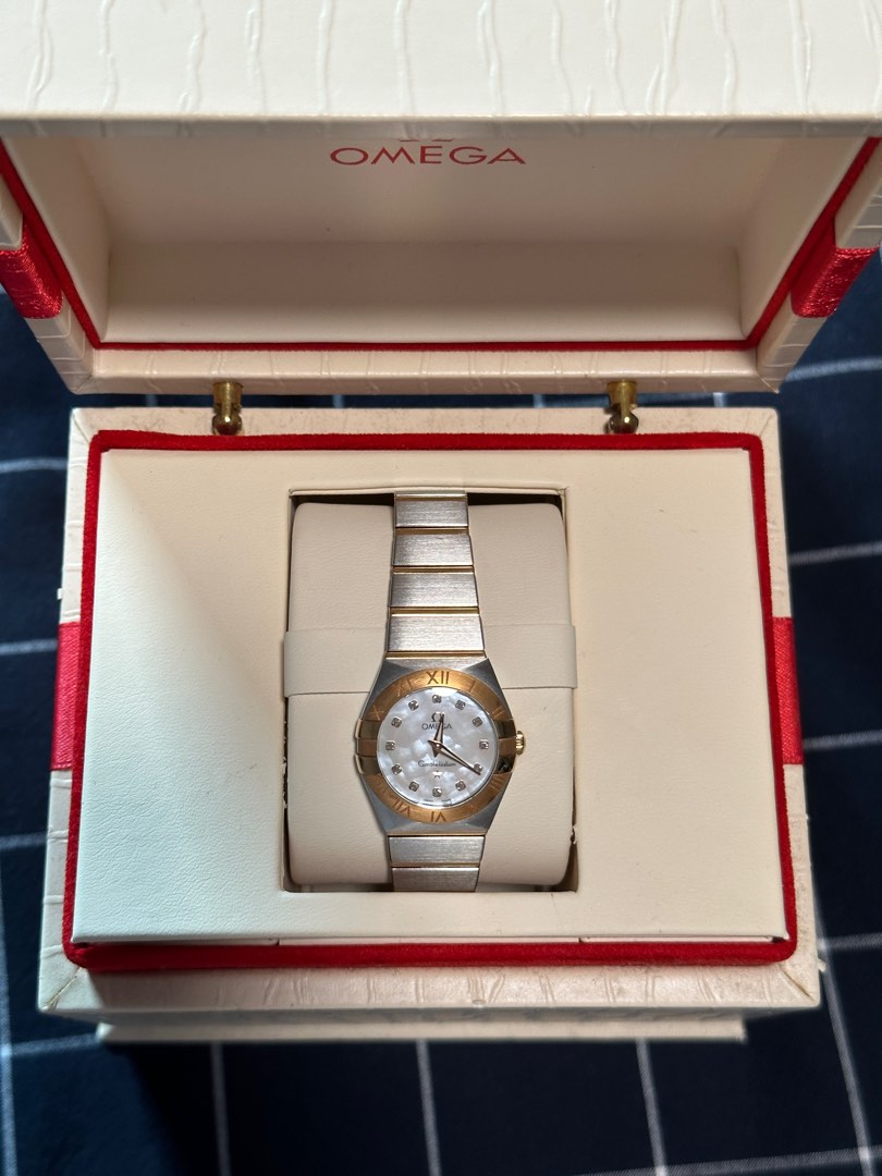 Omega constellation quartz 24mm deals