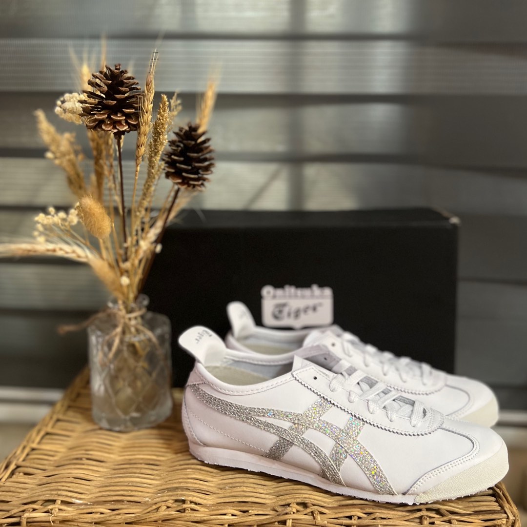 Onitsuka 2025 white silver