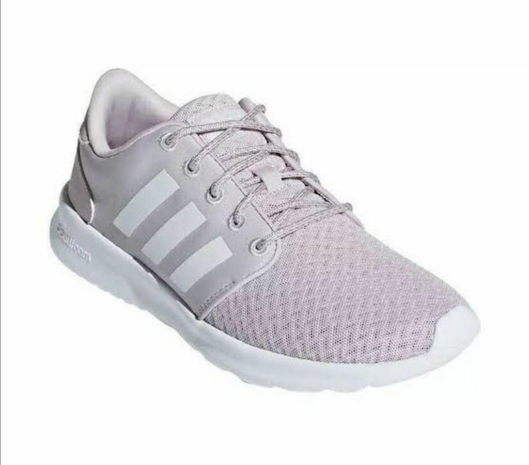 Adidas neo cloudfoam qt store racer women's shoes ice purple