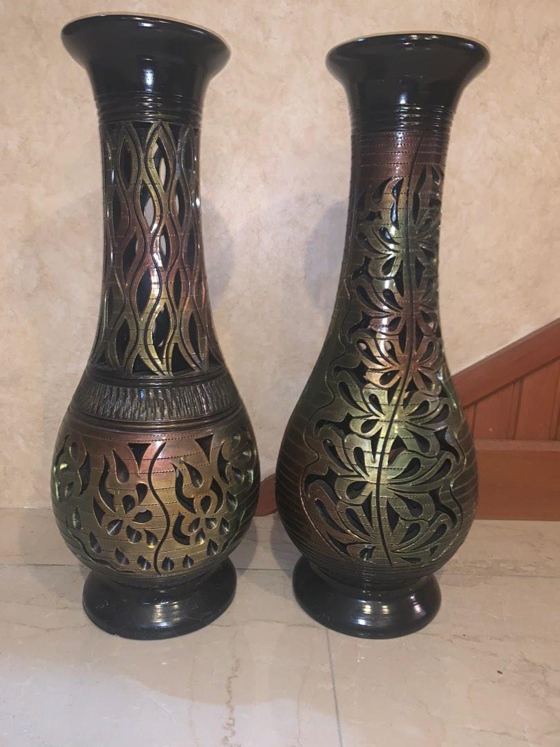 Pasu Tembikar Clay Vases, Furniture & Home Living, Home Decor, Vases