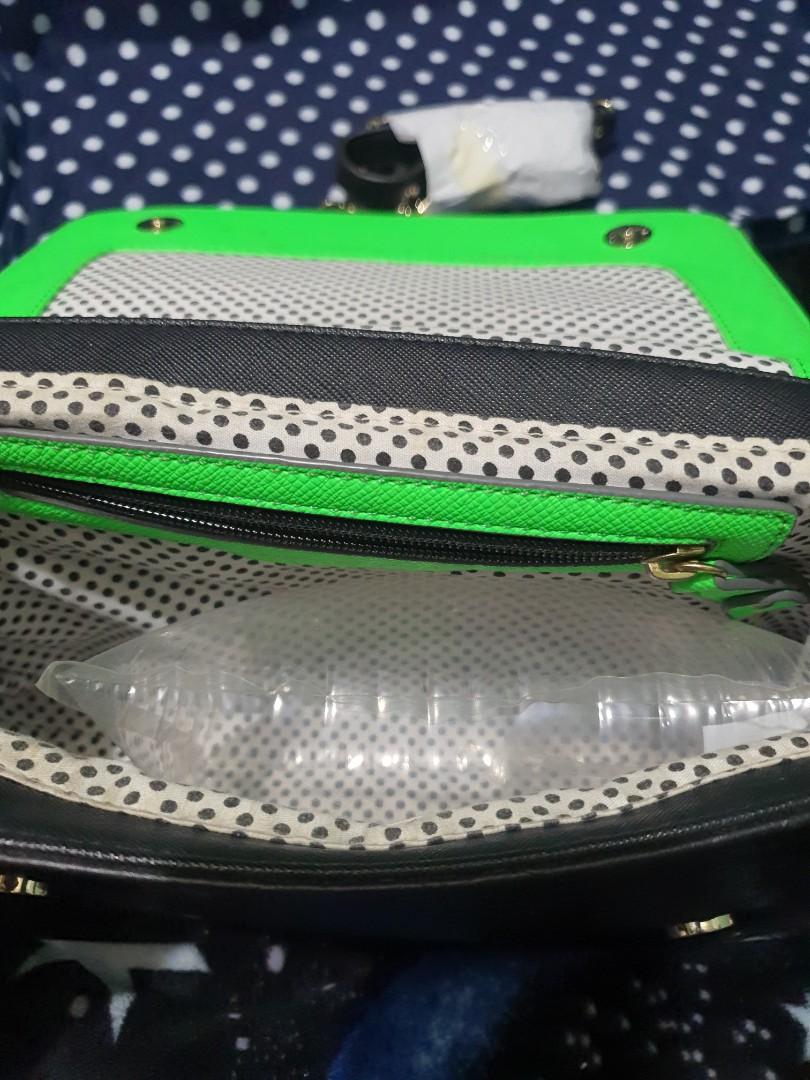 Pauls Boutique Saffiano x Ostritch Leather Goblin Bag in Mediun, Women