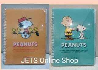 Peanuts License Snoopy Large Index Notebook