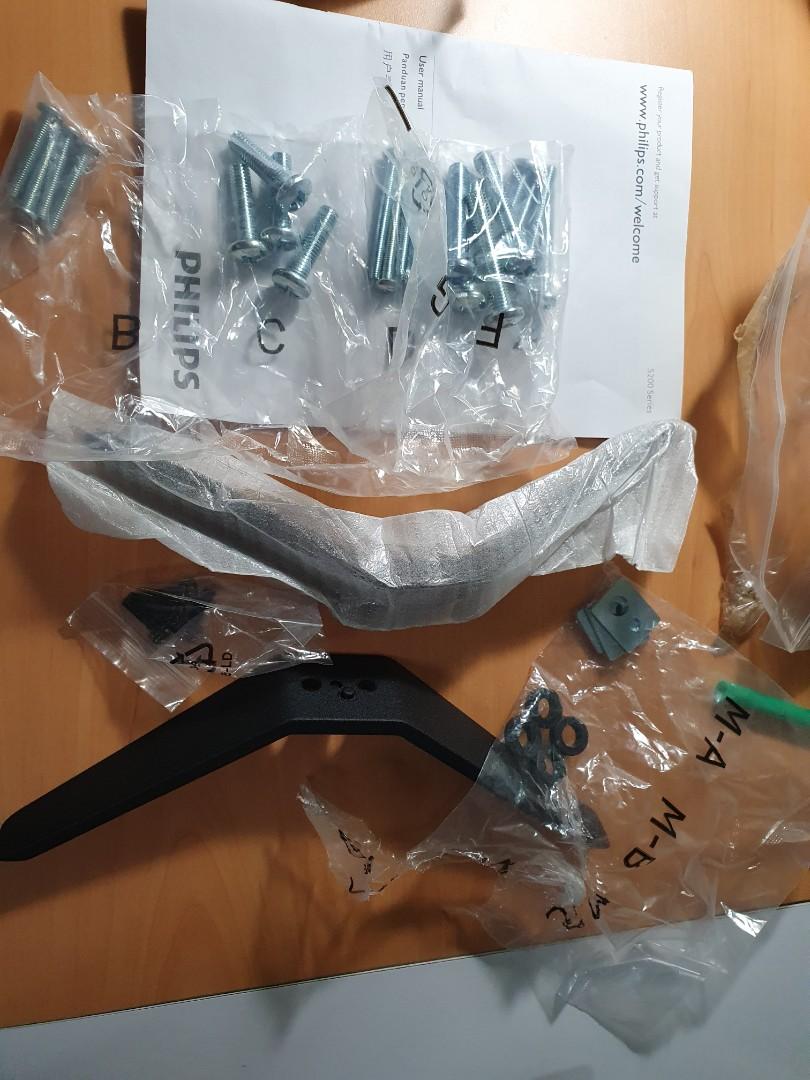 Philips TV legs n accessories, TV & Home Appliances, TV & Entertainment