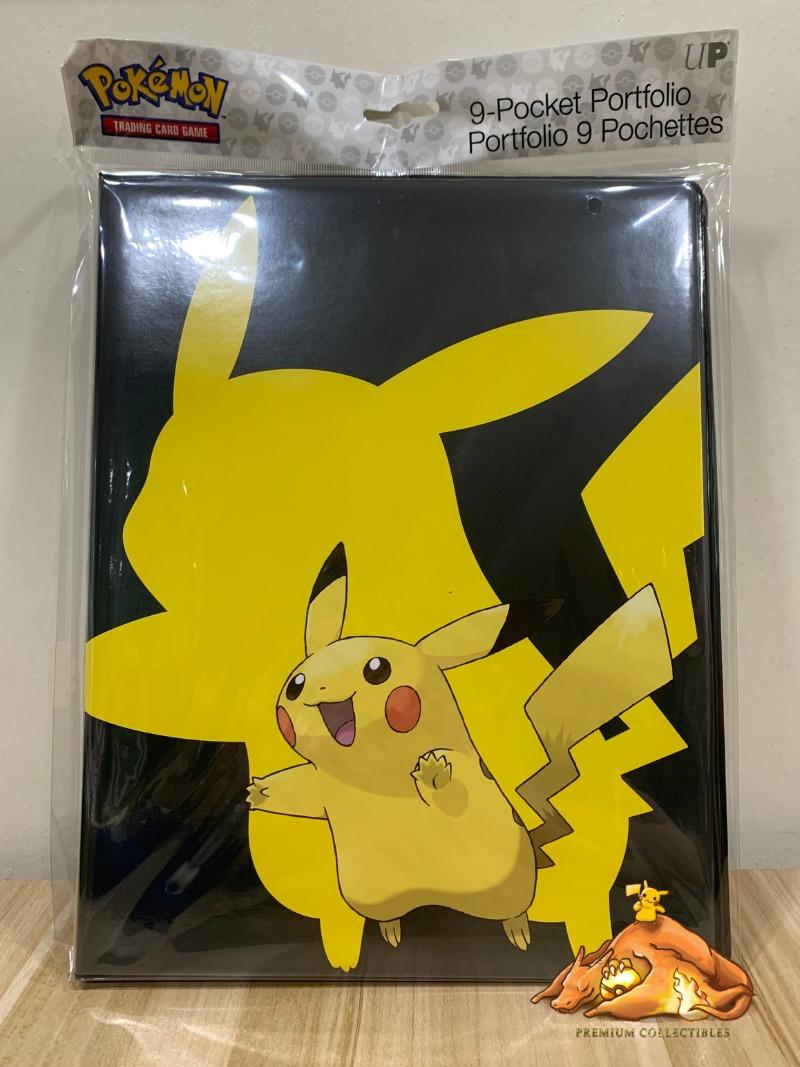 Pokemon TCG UltraPRO Pokemon Binder Pikachu 9-Pocket Portfolio - Pikachu,  Hobbies & Toys, Toys & Games on Carousell