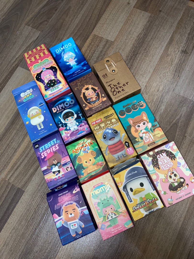 POPMART CLEARANCE PUCKY DIMOO BOBO COCO HIRONO, Hobbies & Toys, Toys ...