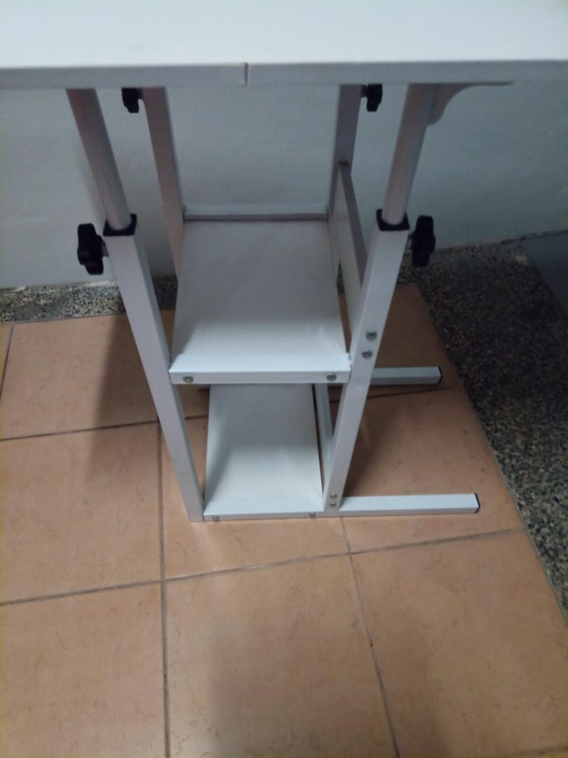 Used Adjustable Table Portable Adjustable Table, Furniture & Home Living, Furniture, Tables ...