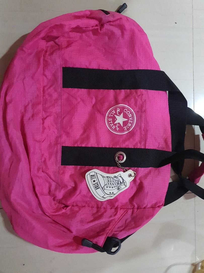Pink converse duffle bag store