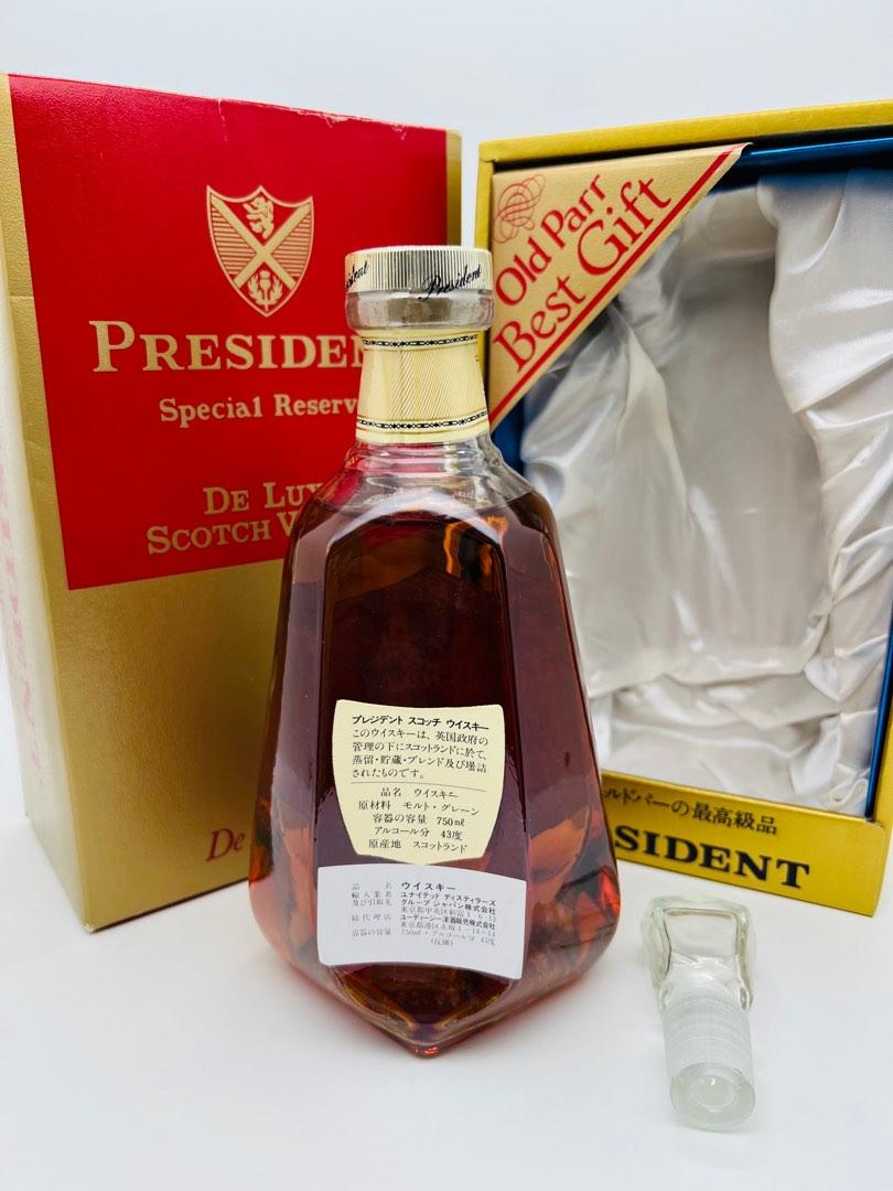 PRESIDENT Special Reserve De Luxe 古酒 洋酒 PRESIDENT Special Reserve De Luxe